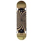 Rocket Skateboard Twisted Foil Gold 7.5