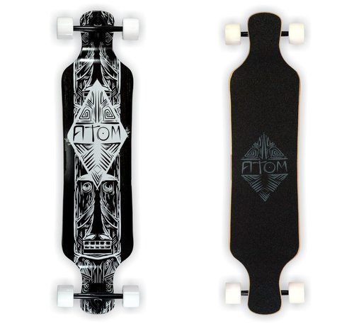 Atom  Longboard Atom Drop Deck Dark Tiki 39