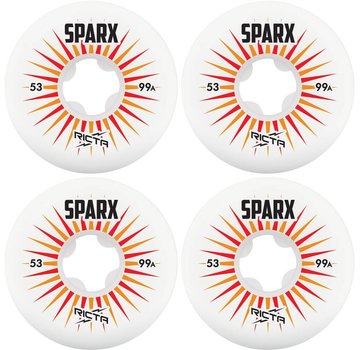 Enjoi Ricta wheels Sparx 53mm wit