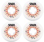 Ruote Ricta Sparx 53mm bianche