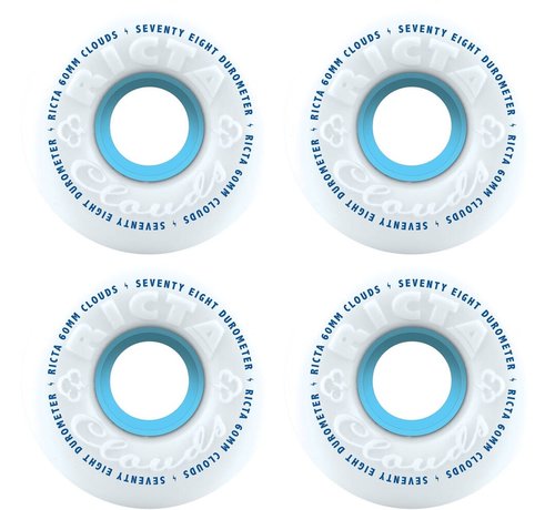 Ricta  Ruedas Ricta Nubes 60mm blanco