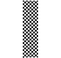 Enuff grip tape per skateboard 33 x 9 a quadretti bianco