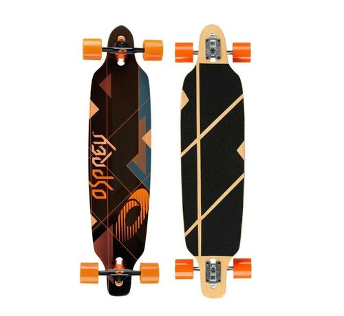 Urban Beach  Osprey 39" Nexus Drop Through Longboard naranja