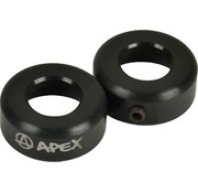 Apex Embout de guidon Apex noir