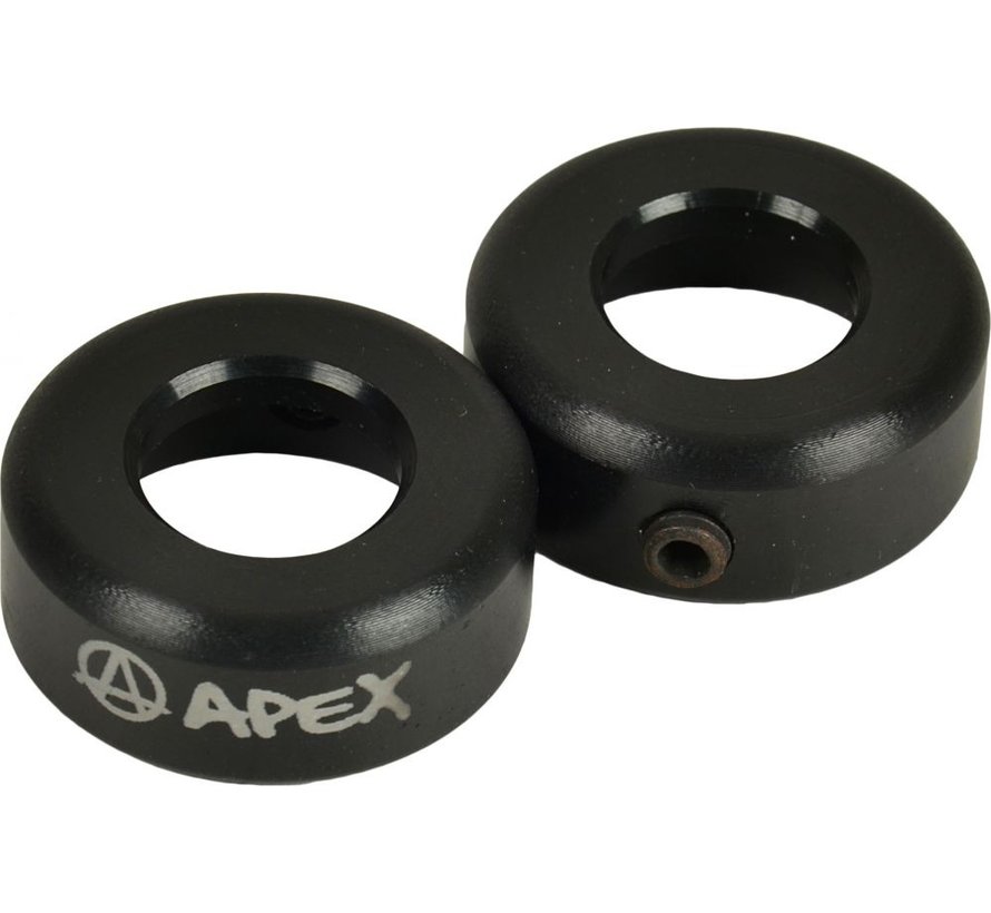 Embout de guidon Apex noir