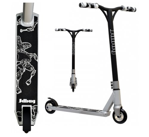 JD Bug Monopattino acrobatico JD Bug MS118BMX Cavaliere Oscuro Argento
