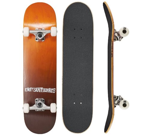 Enuff Enuff Verblassen Orange Skateboard 7.75