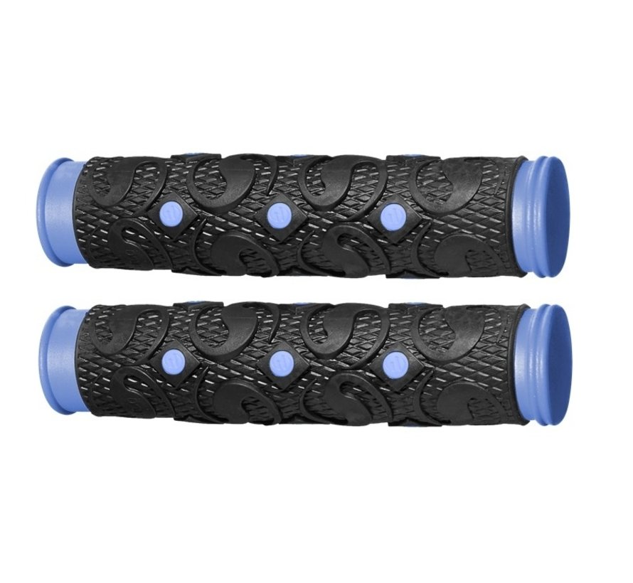 Signature Woodoo rubber handles blue