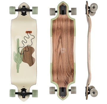 Globe Globe Geminon Micro Drop Walnut Cacti Longboard