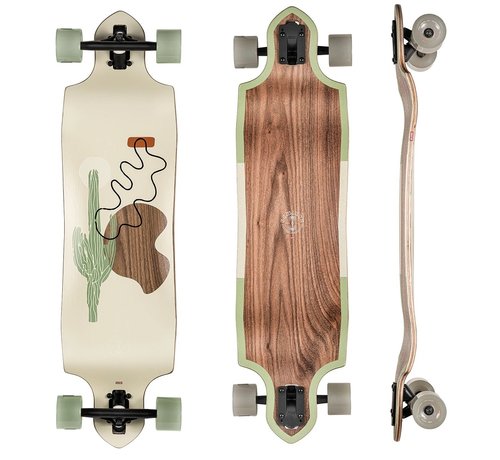 Globe Globe Geminon Micro Drop Walnut Cacti Longboard