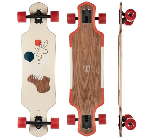 Globe Globe Geminon 35 Walnuss Kakadu Longboard