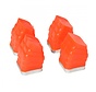 Blocs d'amortisseurs MBS souples 95A Orange