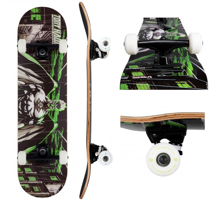 Deskorolka Tony Hawk 540 Wasteland Green