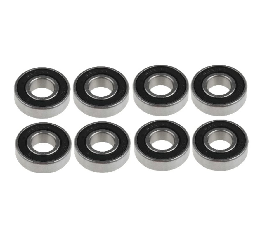 roulements mountainboard 28x12mm jeu de 8 pièces