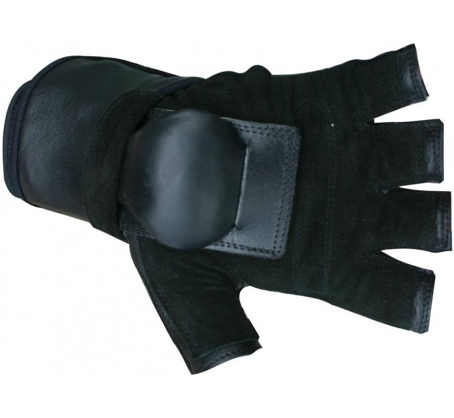 Hillbilly Wrist Guard Gloves - Half Finger S