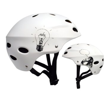 MBS MBS Helmet Bright Silver SM