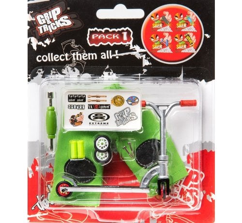 Grip &Tricks Griff und Tricks Stuntroller Silver