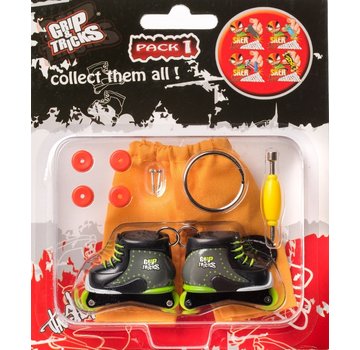 Grip &Tricks Griff and Tricks Stunt Skates grün schwarz