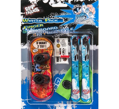 Grip &Tricks Pack hiver Grip and Tricks orange