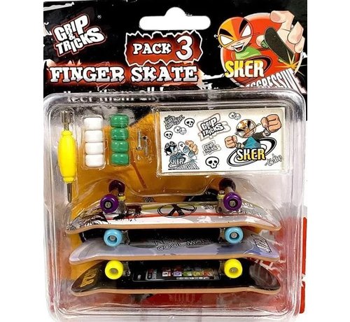 Grip &Tricks Grip and Tricks finger 3 skateboards set