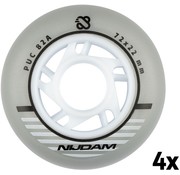 Nijdam Zestaw 4 kółek do rolek 72 x 22 mm 82A