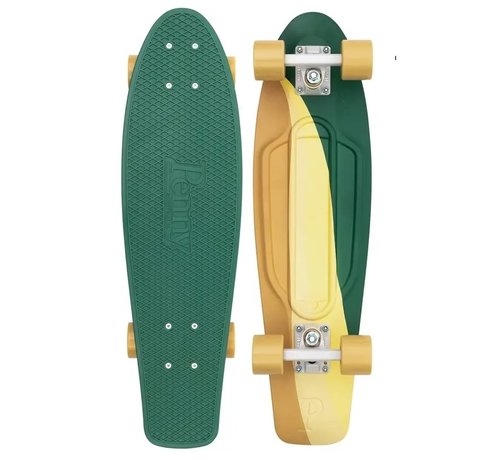 Penny Australia  Penny Board 27 Swirl Green Yellow