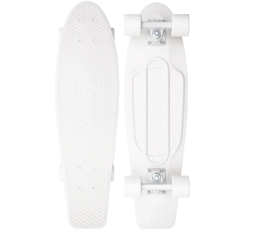 Penny Board 27 Agrafe blanc