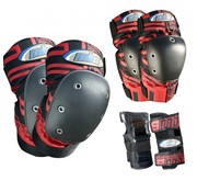MBS MBS Pro Pads set grand rouge