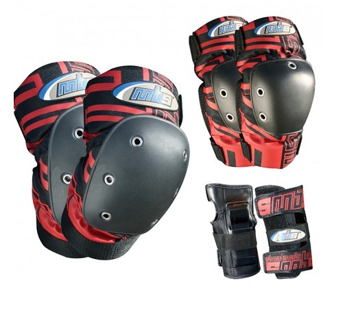 MBS MBS Pro Pads set grand rouge
