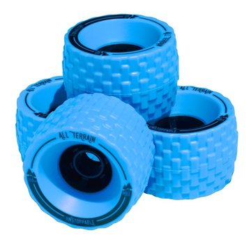 Atom MBS all terrain wheels 100mm blauw