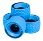 Roues tout terrain MBS 100mm bleu