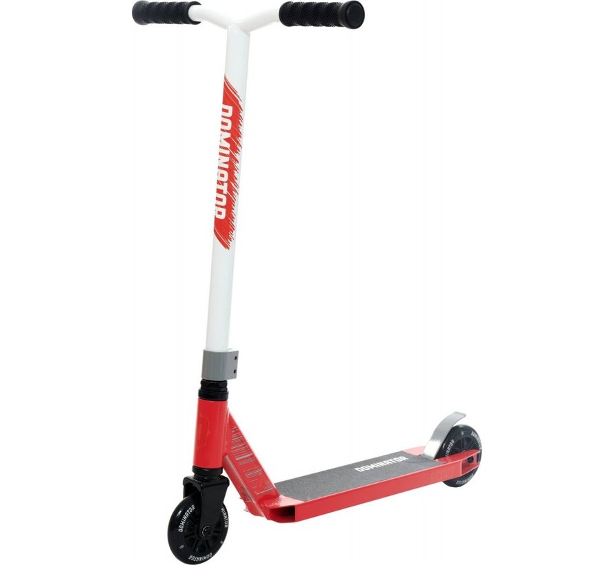 Dominator Scout stunt scooter red white