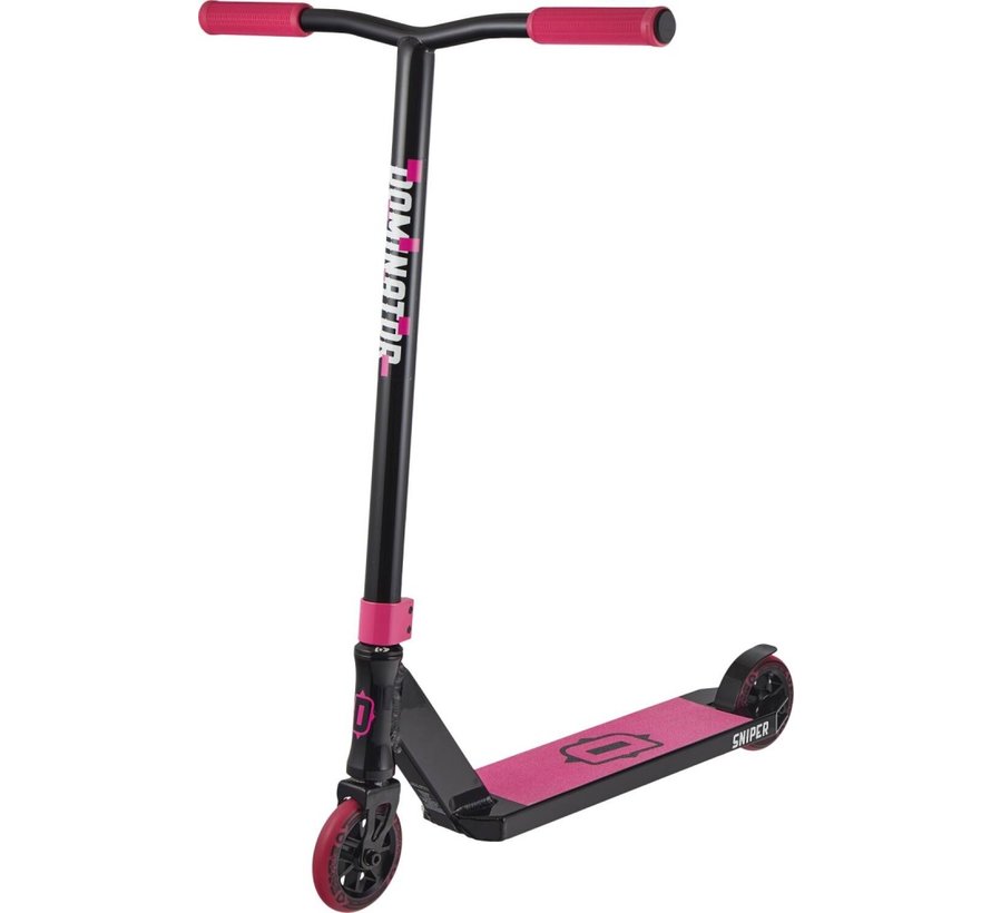 Dominator Sniper Black Neon pink Stunt scooter