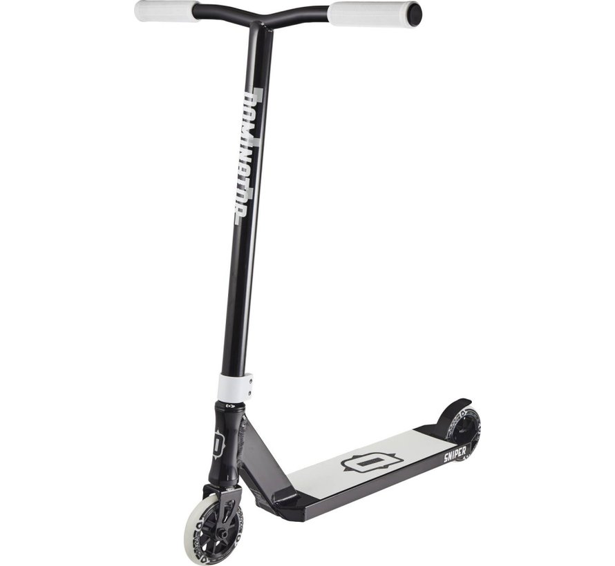 Dominator Sniper Black White Stunt Scooter