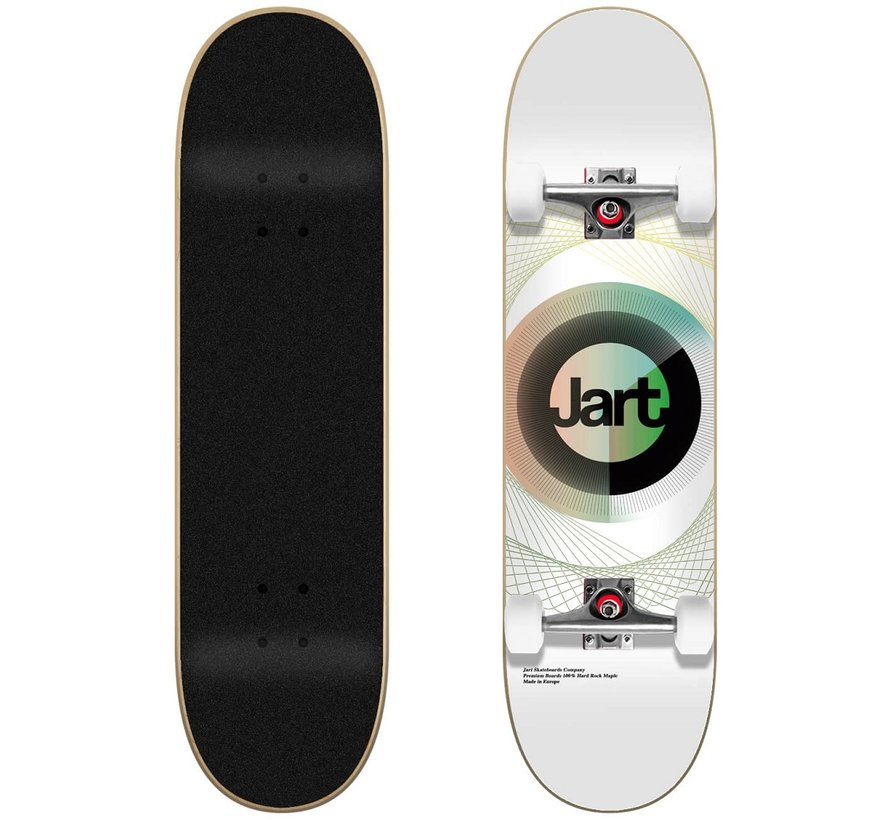 Jart Classic skateboard 31.6 blanc Spirale