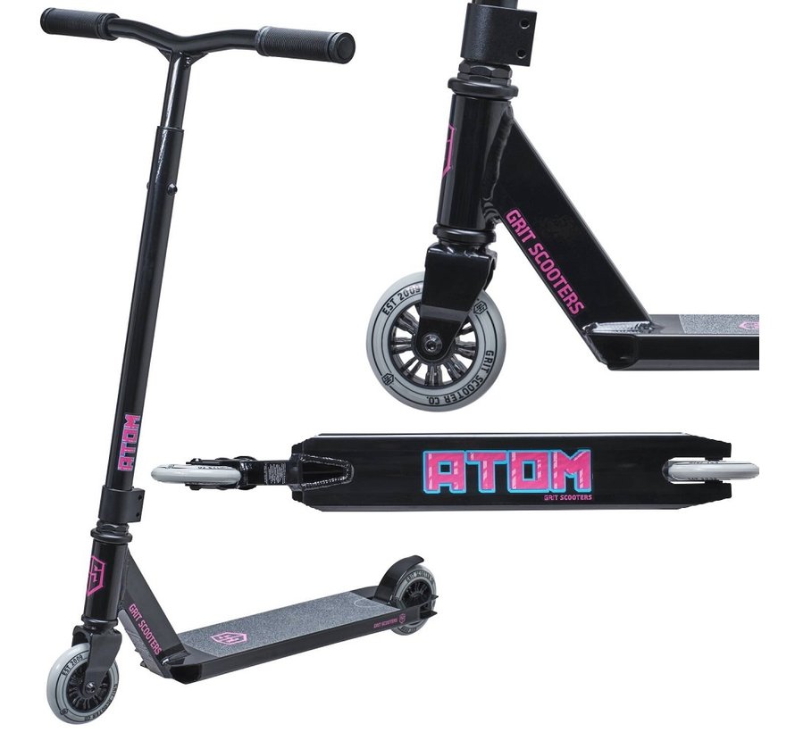 Grit Atom Stuntstep Black