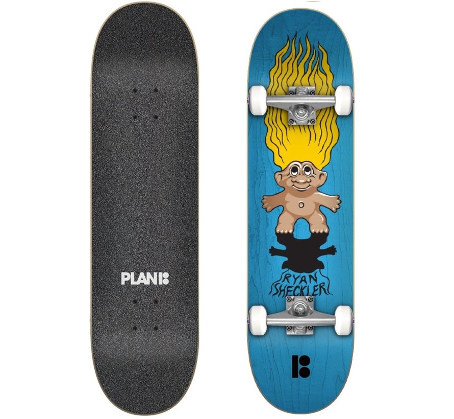 Plan B Skateboard 7.87 Sheckler Trolls