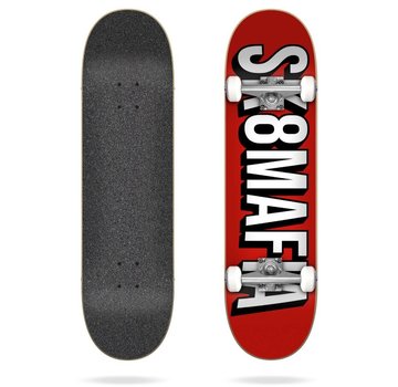 Sk8Mafia Sk8Mafia Skateboard 7.75 Flix Red