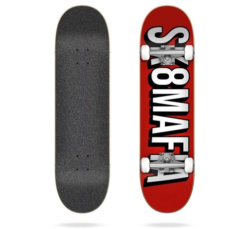 Sk8Mafia Sk8Mafia Skateboard 7.75 Flix Red