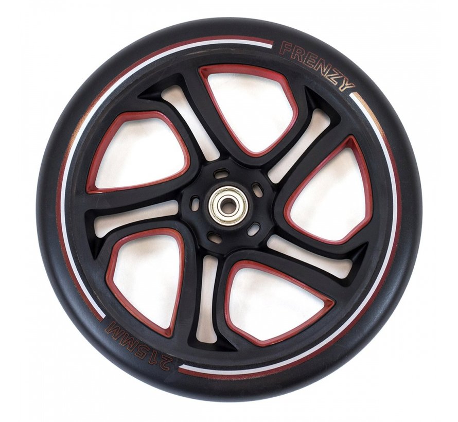 Frenzy Step Wheel 250 mm black red