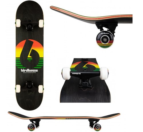 Birdhouse Skateboards Nichoir Stage 3 Sunset Rasta 7.75