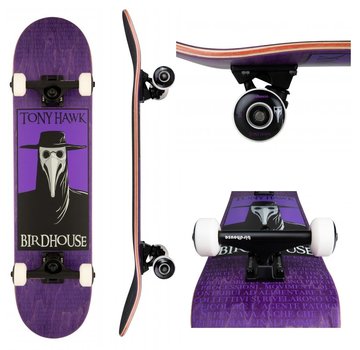 Birdhouse Skateboards Birdhouse Stage 3 Pest-Doktor Purple Skateboard 7.5