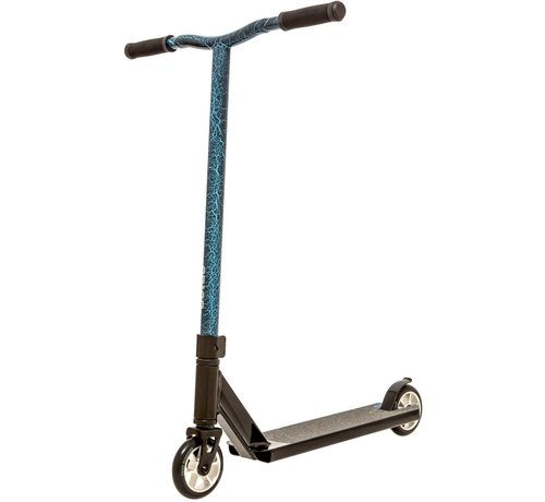 Crisp  Crisp Blaster Stunt Scooter Black Blue Cracking