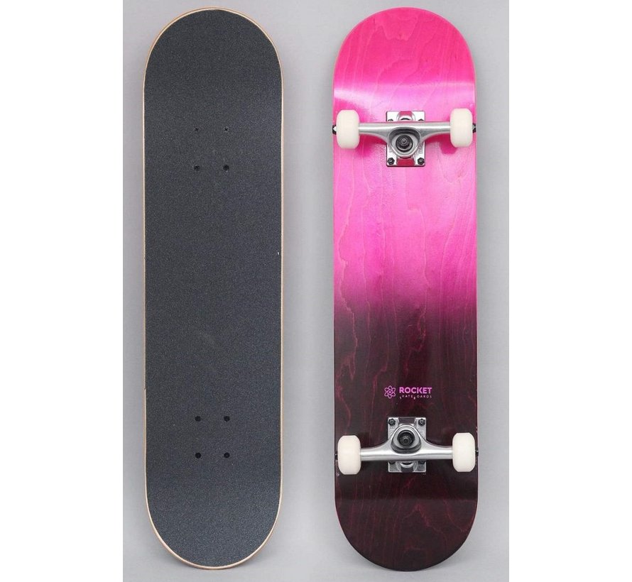 Rocket Skateboard - Double dipped purple 7.75"
