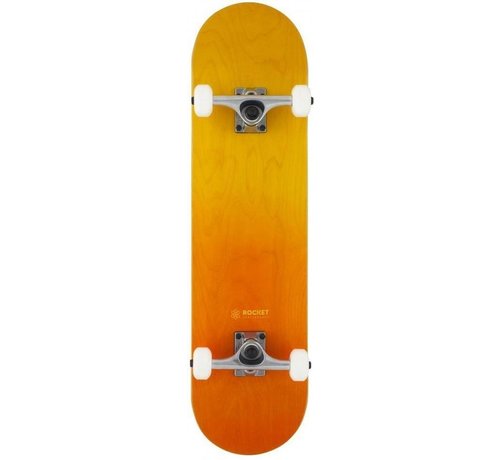 Rocket Skateboards Deskorolka Rocket - Podwójnie zanurzona Pomarańczowa 8"