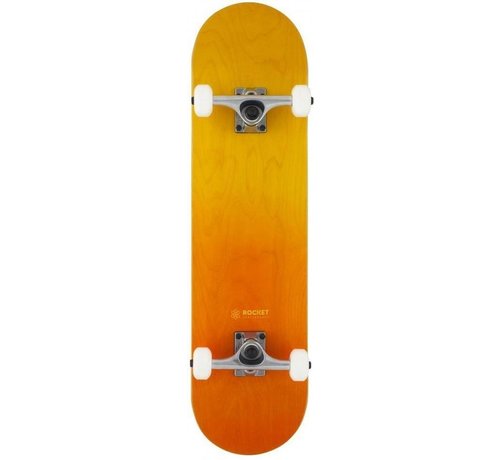 Rocket Skateboards Skateboard Rocket - Orange à  double trempage 8"