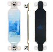 Atom Atom 39" Blue Triangles - Dropdeck-Longboard