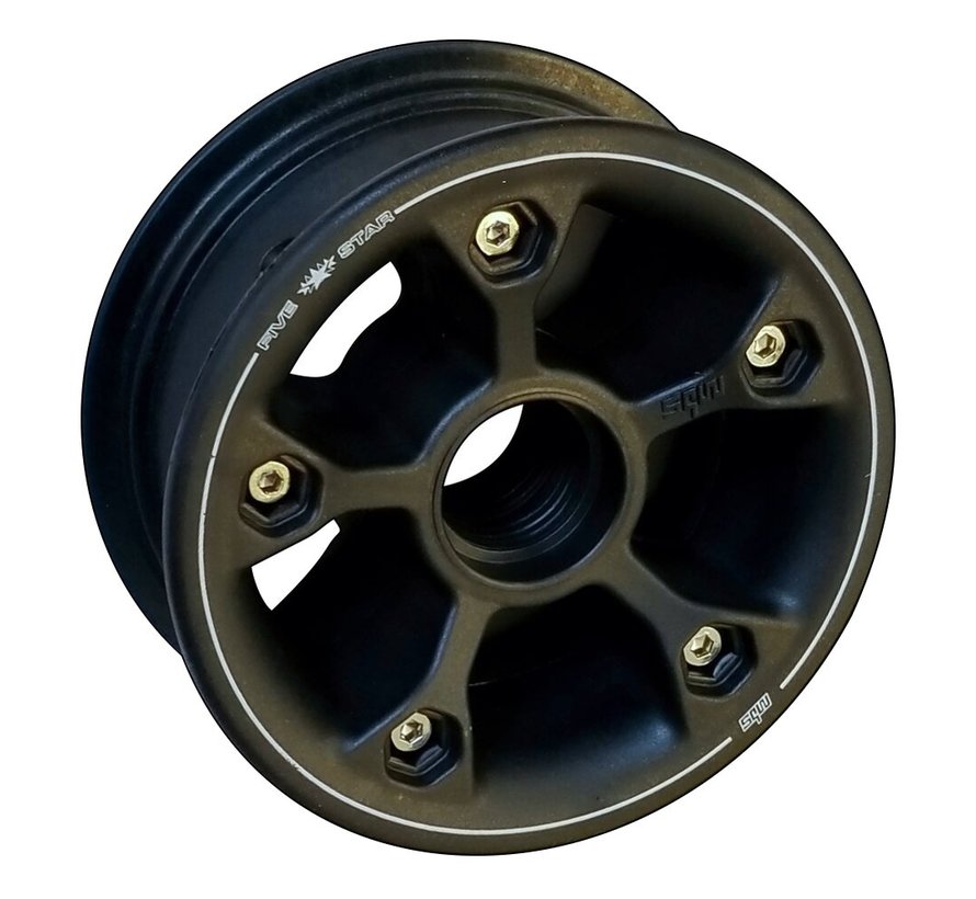 Mozzo MBS a cinque stelle nero