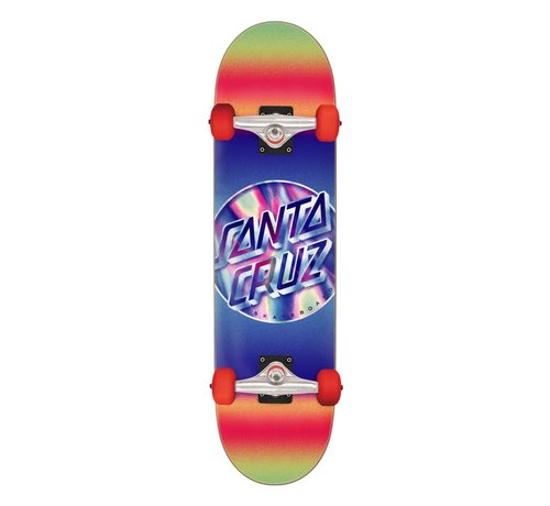 Santa Cruz  Santa Cruz Iridescent Dot Skateboard Rosso Viola 8.25