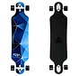 Longboard Drop Through Atom 40" - Blue Geo